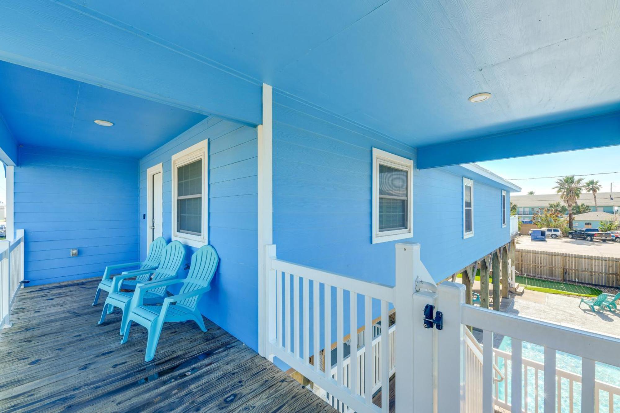 Trendy Port Aransas Home With Private Pool And Deck! Ngoại thất bức ảnh
