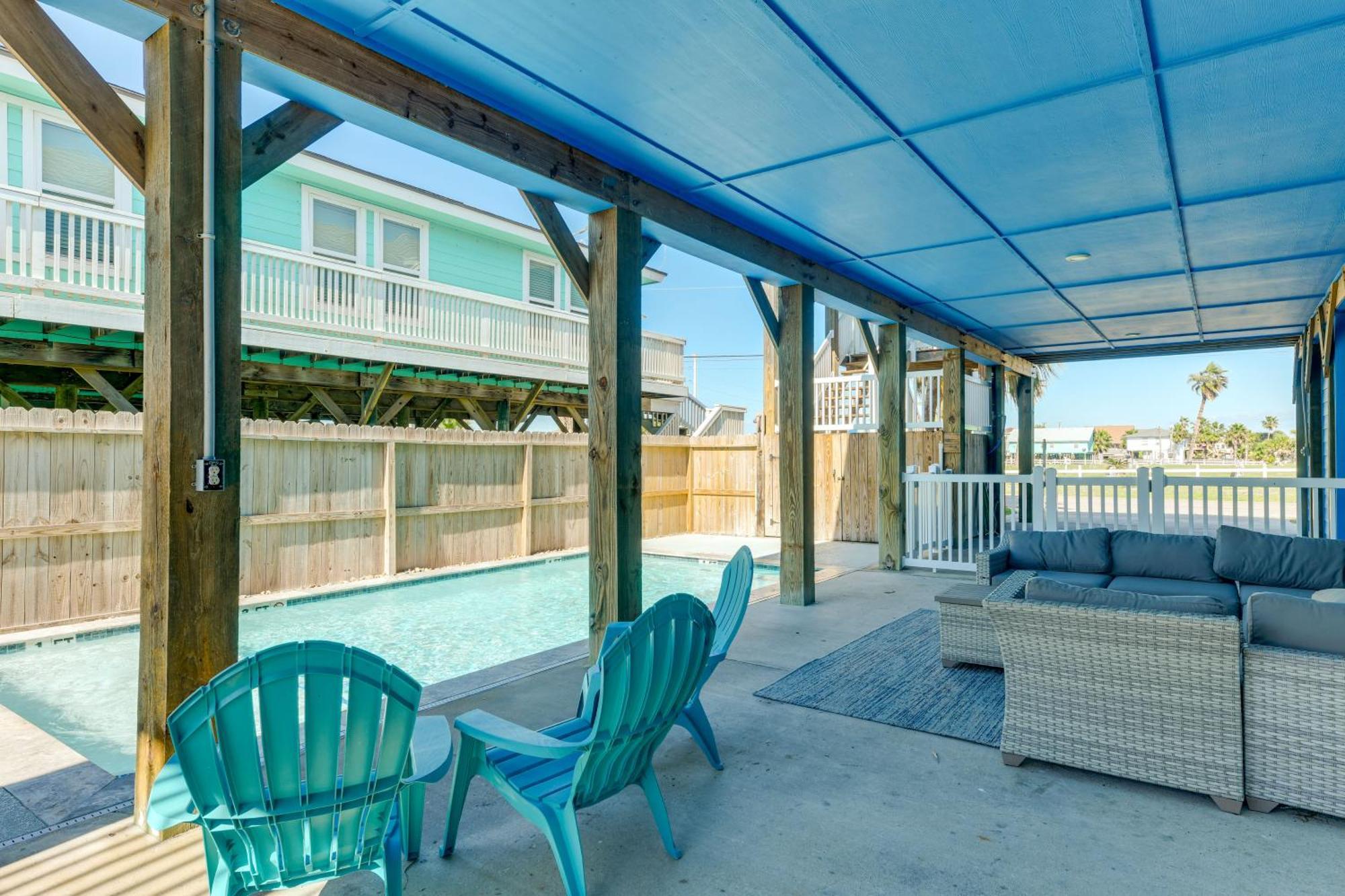 Trendy Port Aransas Home With Private Pool And Deck! Ngoại thất bức ảnh