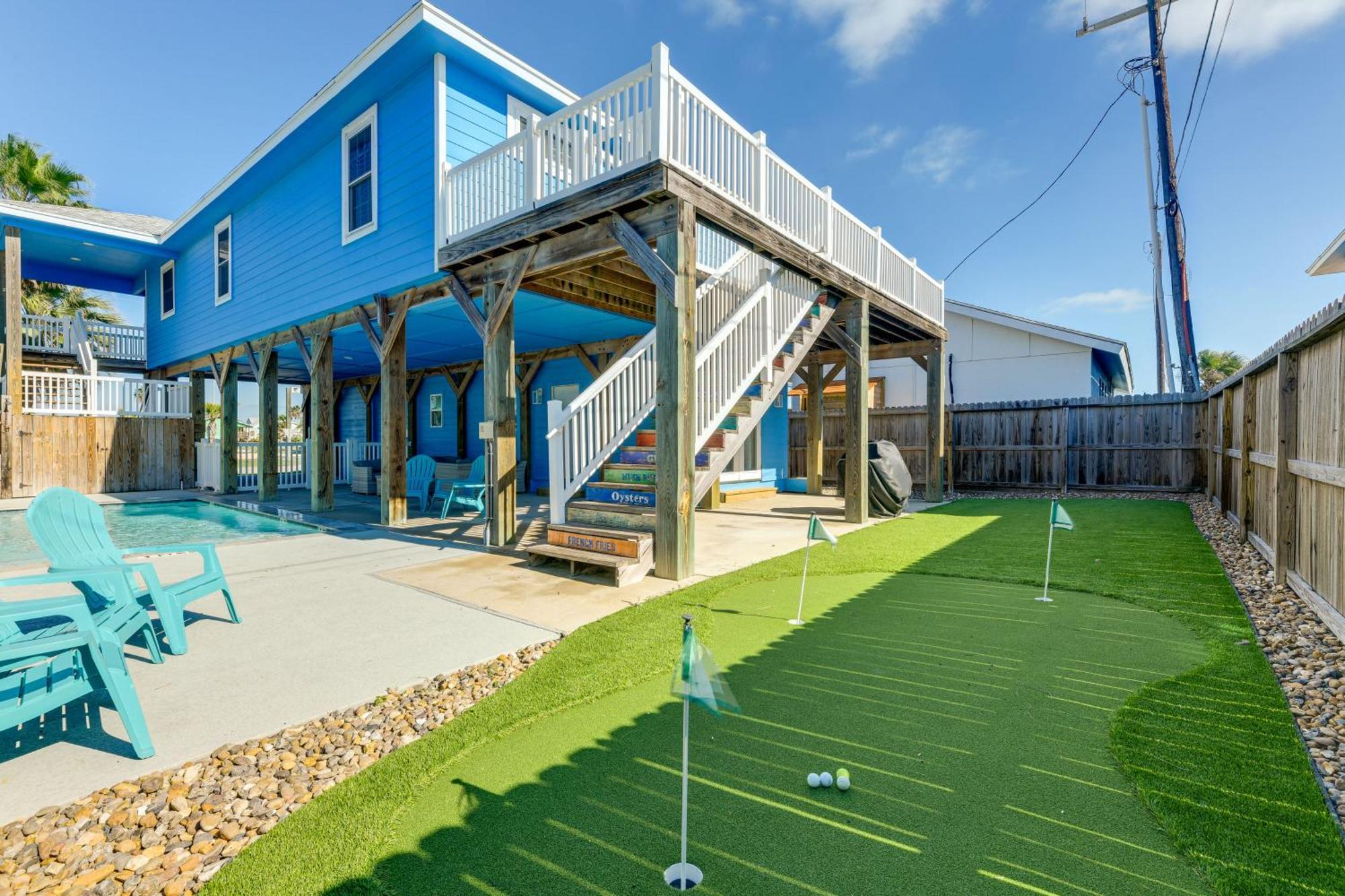 Trendy Port Aransas Home With Private Pool And Deck! Ngoại thất bức ảnh