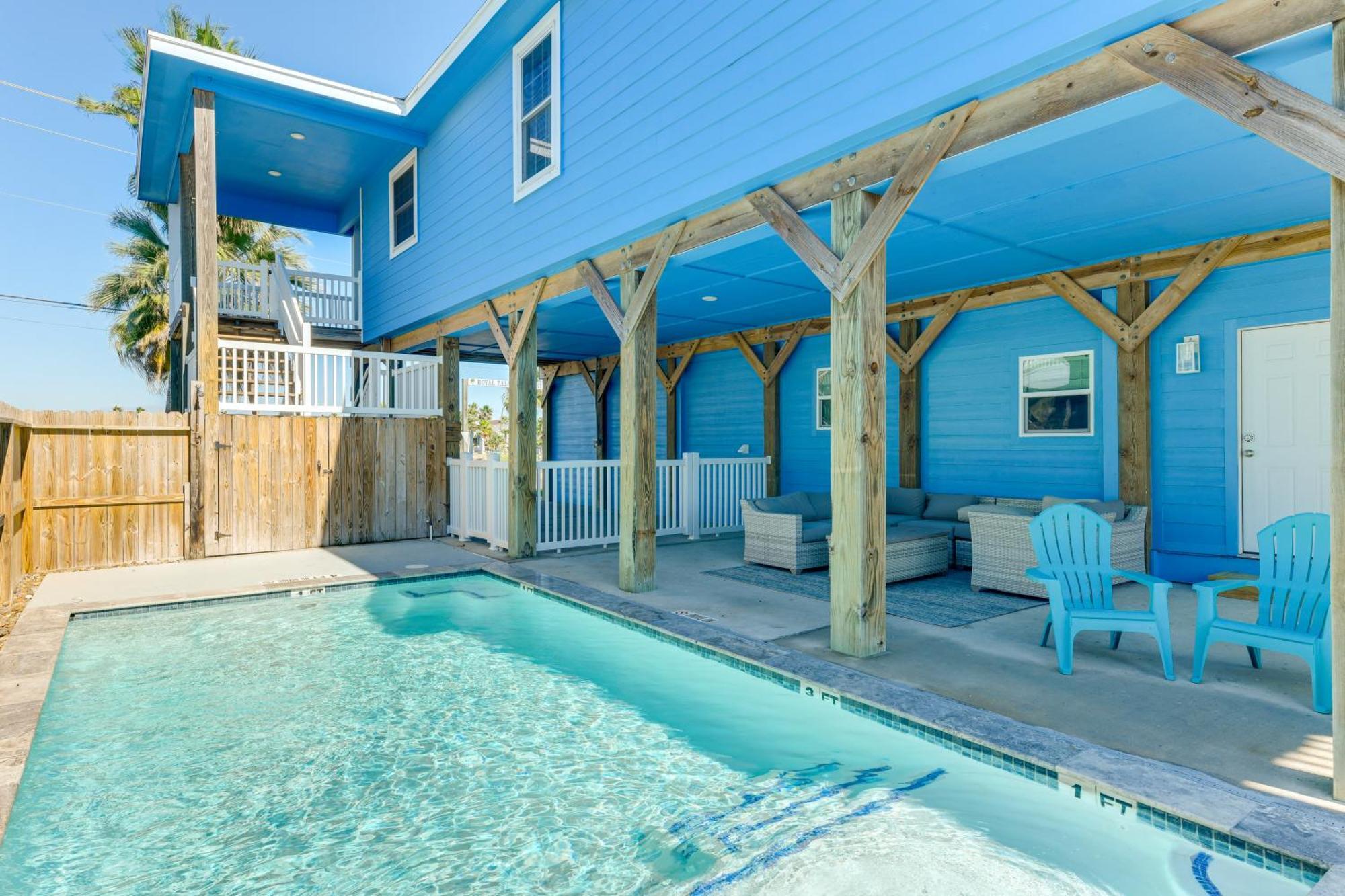 Trendy Port Aransas Home With Private Pool And Deck! Ngoại thất bức ảnh